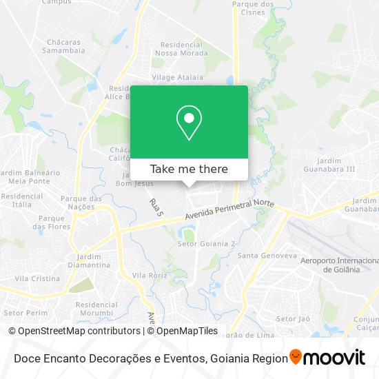 Doce Encanto Decorações e Eventos map