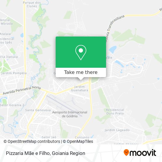 Pizzaria Mãe e Filho map