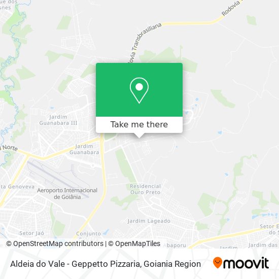 Aldeia do Vale - Geppetto Pizzaria map