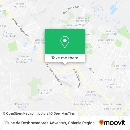 Clube de Desbravadores Adventus map