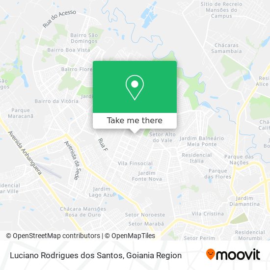 Luciano Rodrigues dos Santos map