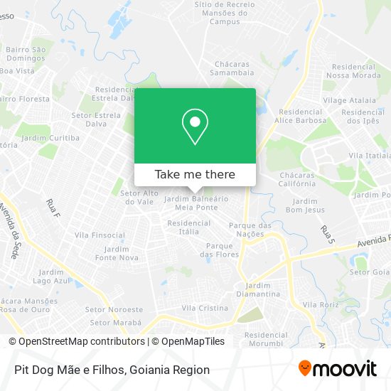 Mapa Pit Dog Mãe e Filhos