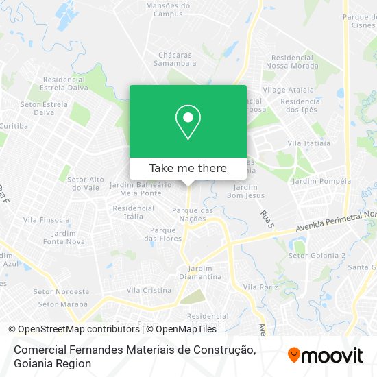 Comercial Fernandes Materiais de Construção map