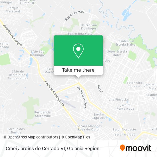 Cmei Jardins do Cerrado VI map