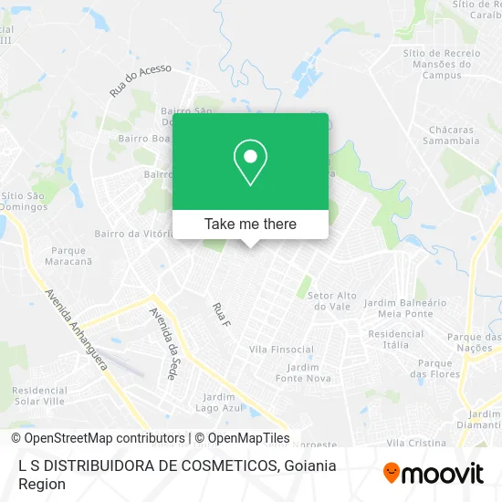 L S DISTRIBUIDORA DE COSMETICOS map