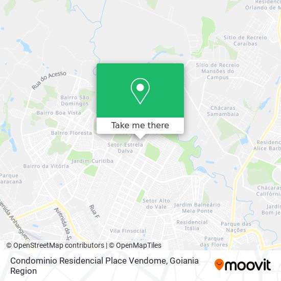 Condominio Residencial Place Vendome map