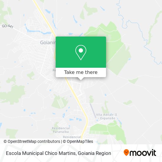 Escola Municipal Chico Martins map