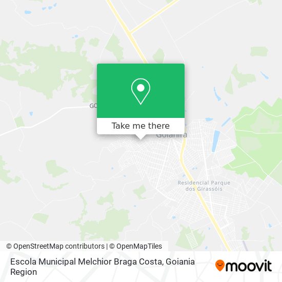 Escola Municipal Melchior Braga Costa map