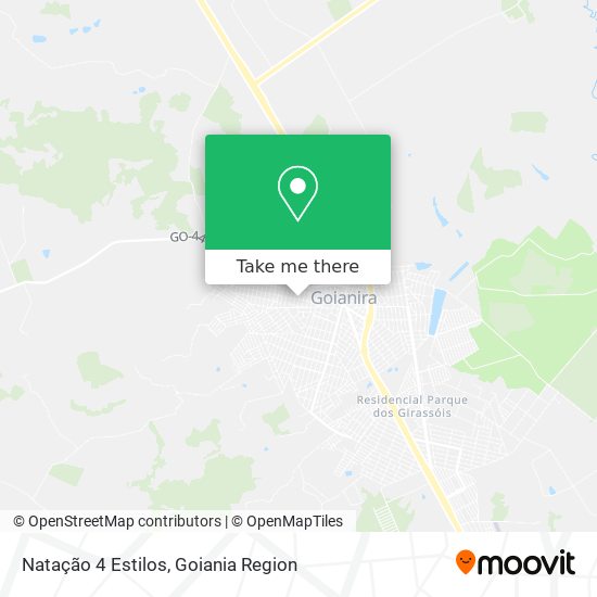 Natação 4 Estilos map