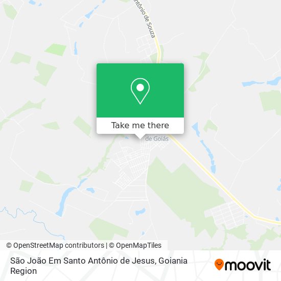 Mapa São João Em Santo Antônio de Jesus