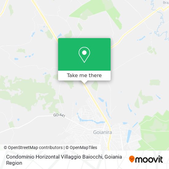 Condomínio Horizontal Villaggio Baiocchi map