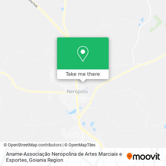 Aname-Associação Neropolina de Artes Marciais e Esportes map