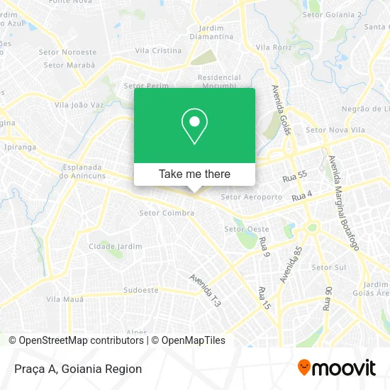 Praça A map