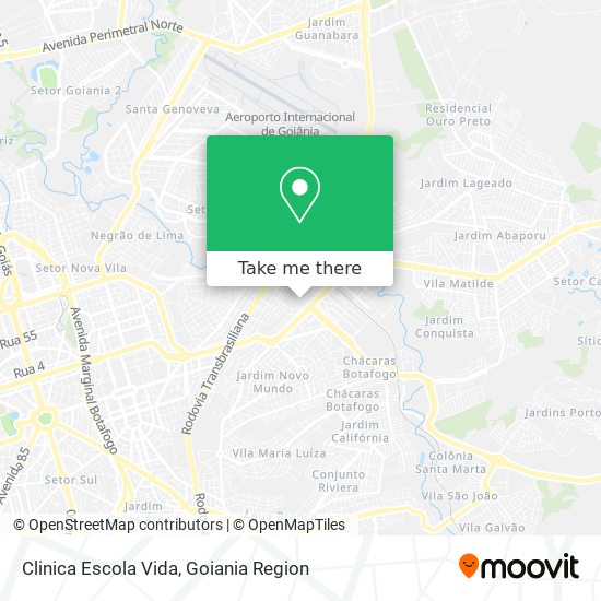 Clinica Escola Vida map