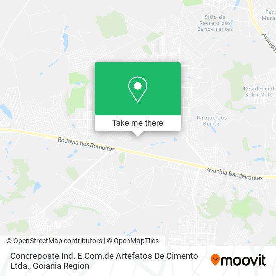 Concreposte Ind. E Com.de Artefatos De Cimento Ltda. map