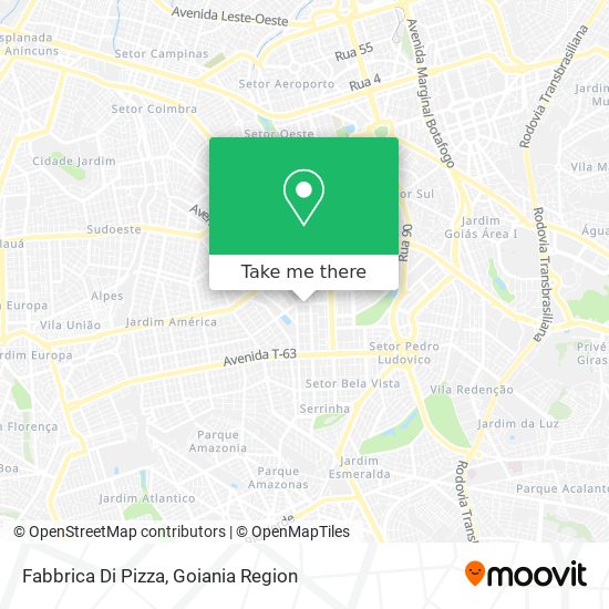 Fabbrica Di Pizza map