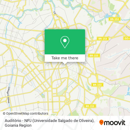 Auditório - NPJ (Universidade Salgado de Oliveira) map