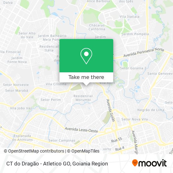 CT do Dragão - Atletico GO map