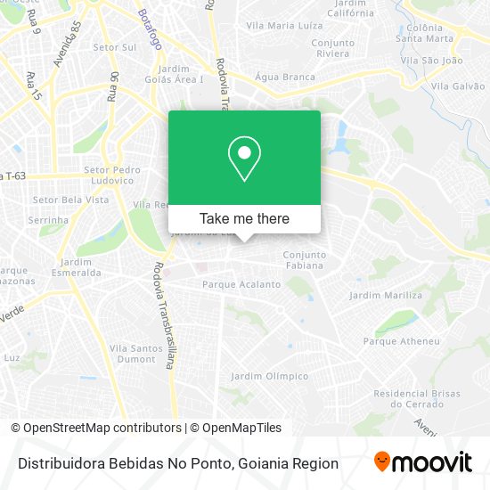 Distribuidora Bebidas No Ponto map