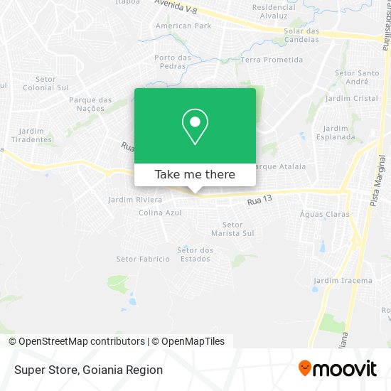 Mapa Super Store