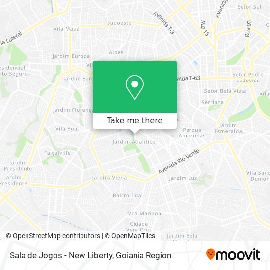 Sala de Jogos - New Liberty map