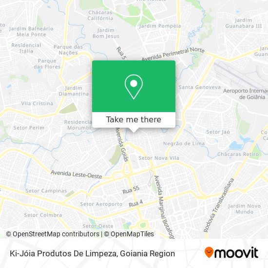 Ki-Jóia Produtos De Limpeza map