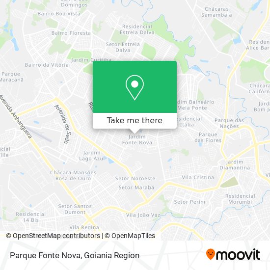 Parque Fonte Nova map