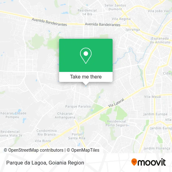 Parque da Lagoa map