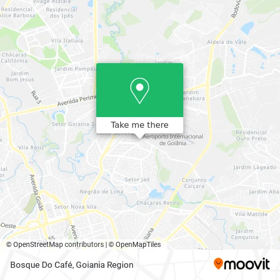 Bosque Do Café map