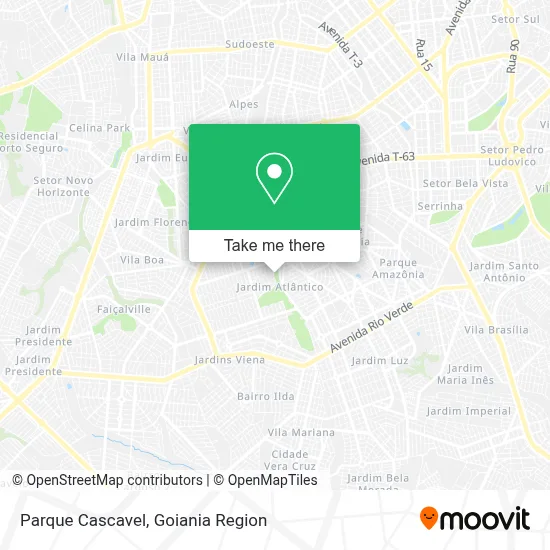 Parque Cascavel map