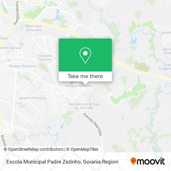 Escola Municipal Padre Zezinho map
