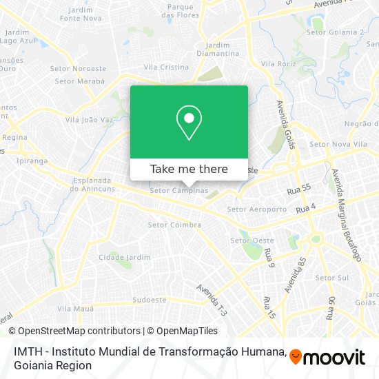 IMTH - Instituto Mundial de Transformação Humana map