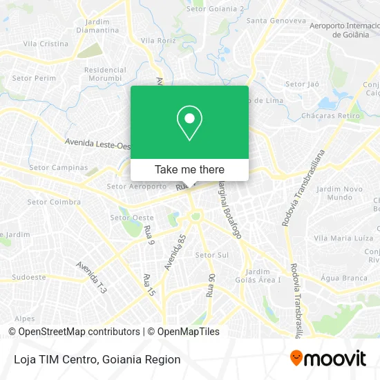 Loja TIM Centro map