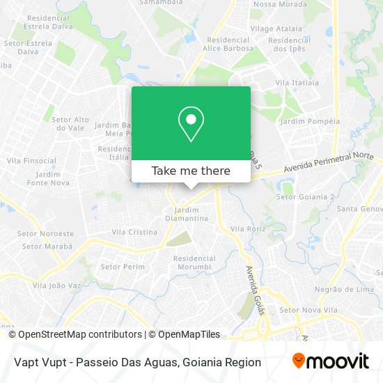 Mapa Vapt Vupt - Passeio Das Aguas