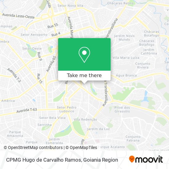 Mapa CPMG Hugo de Carvalho Ramos