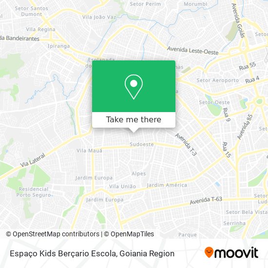 Espaço Kids Berçario Escola map
