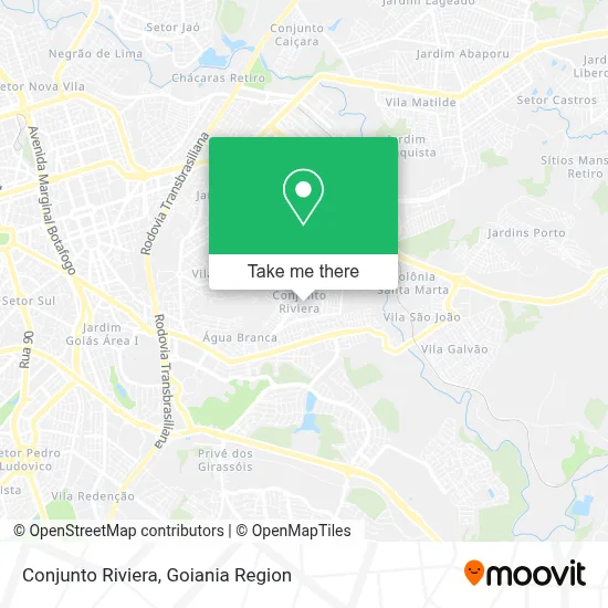 Conjunto Riviera map