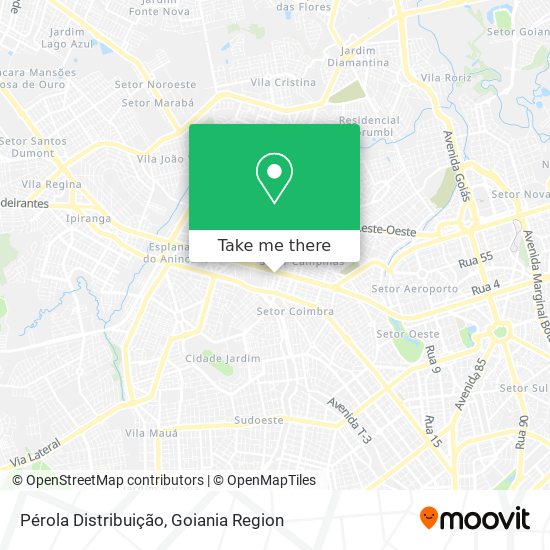 Pérola Distribuição map