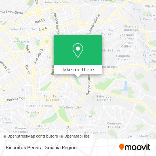 Biscoitos Pereira map