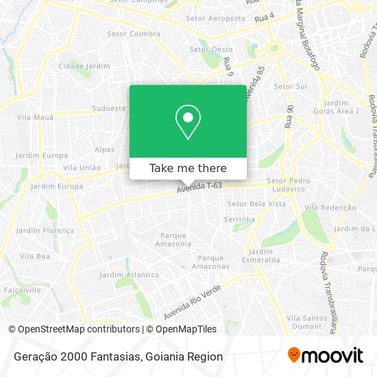 Geração 2000 Fantasias map