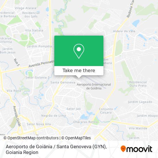 Aeroporto de Goiânia / Santa Genoveva (GYN) map