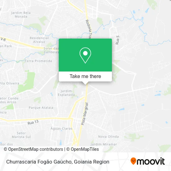 Churrascaria Fogão Gaúcho map
