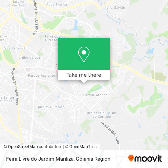 Feira Livre do Jardim Mariliza map