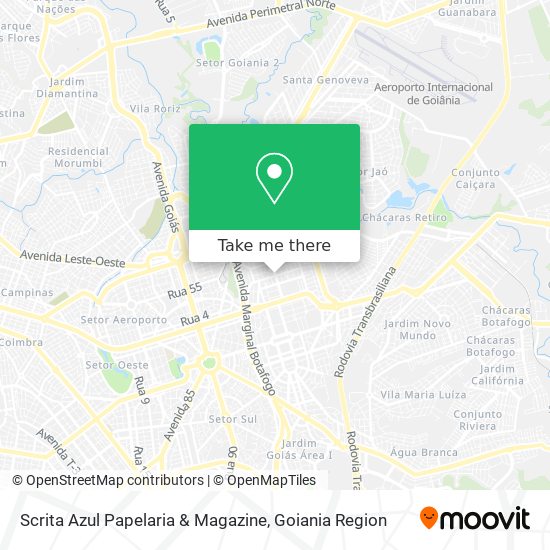 Scrita Azul Papelaria & Magazine map