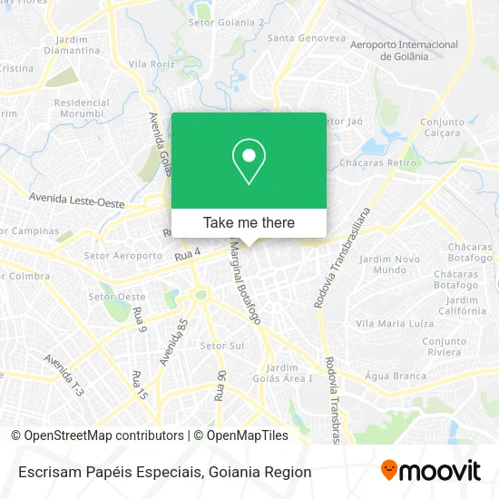 Mapa Escrisam Papéis Especiais