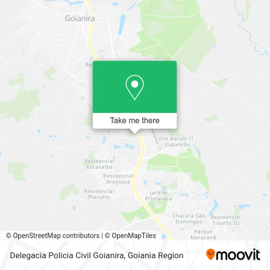 Delegacia Policia Civil Goianira map