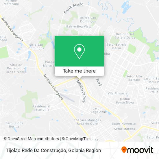 Tijolão Rede Da Construção map