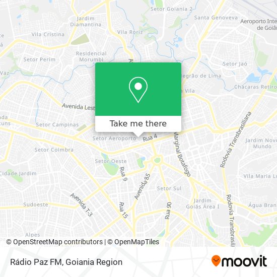 Rádio Paz FM map