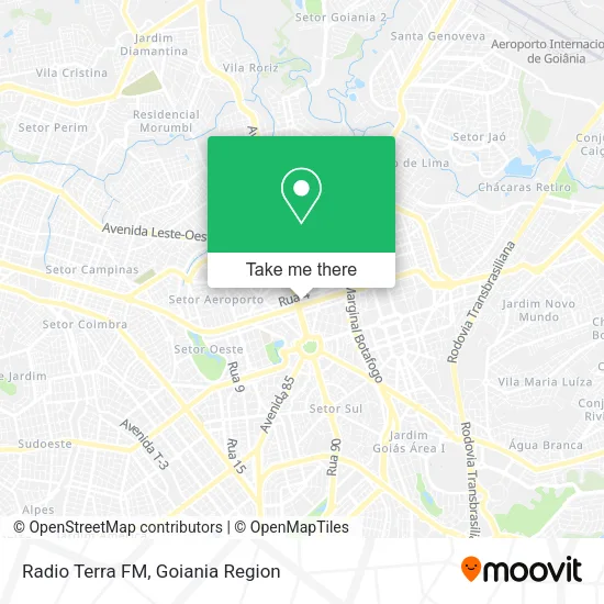 Radio Terra FM map