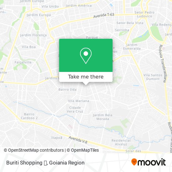 Mapa Buriti Shopping 💳